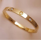 Premium Stainless Steel Cartier Bangle – Waterproof & Anti-Tarnish