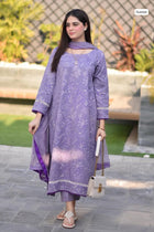 Bareeze Premium Full Procedure Dhanak Embroidered 3-Piece Suit – Winter 2026–27