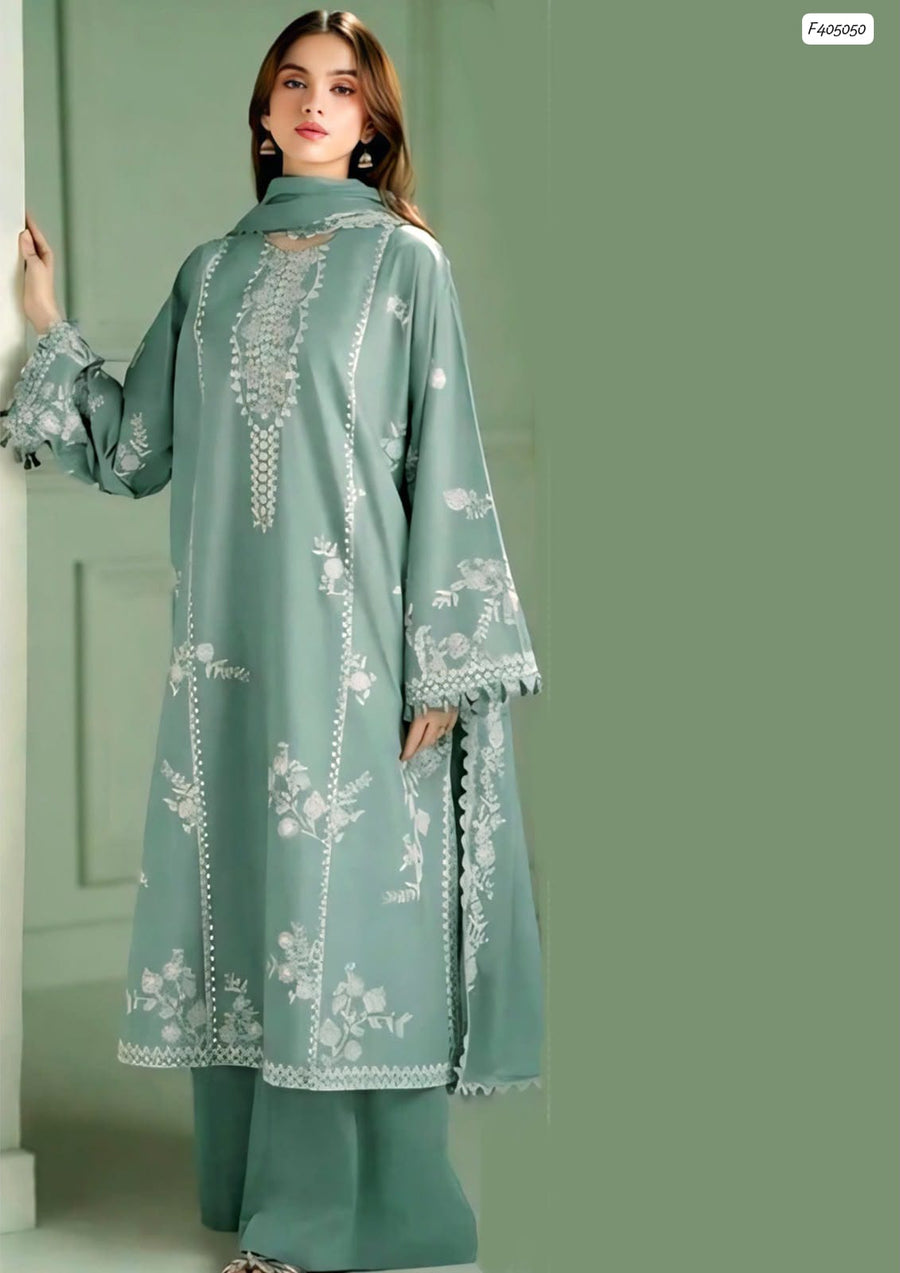 Cross Stitch Premium Airjet Dhanak Embroidered 3-Piece Suit – Winter 2026–27
