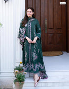 Dure-E-Fishan Premium Dhanak Embroidered 3-Piece Suit – Winter 2026