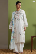 Coco by Zara Shahjahan Chikankari Embroidered Dhanak 3-Piece Suit – Winter 2026