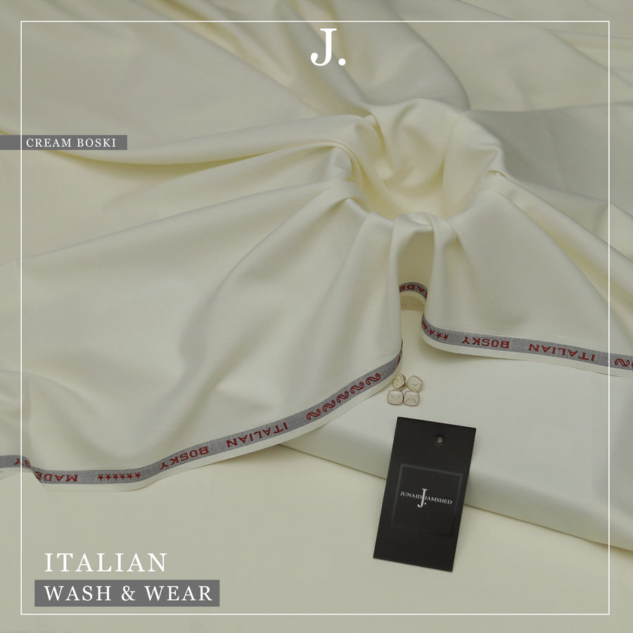 Junaid Jamshed Italian Wash & Wear – Premium Micro Fiber Boski