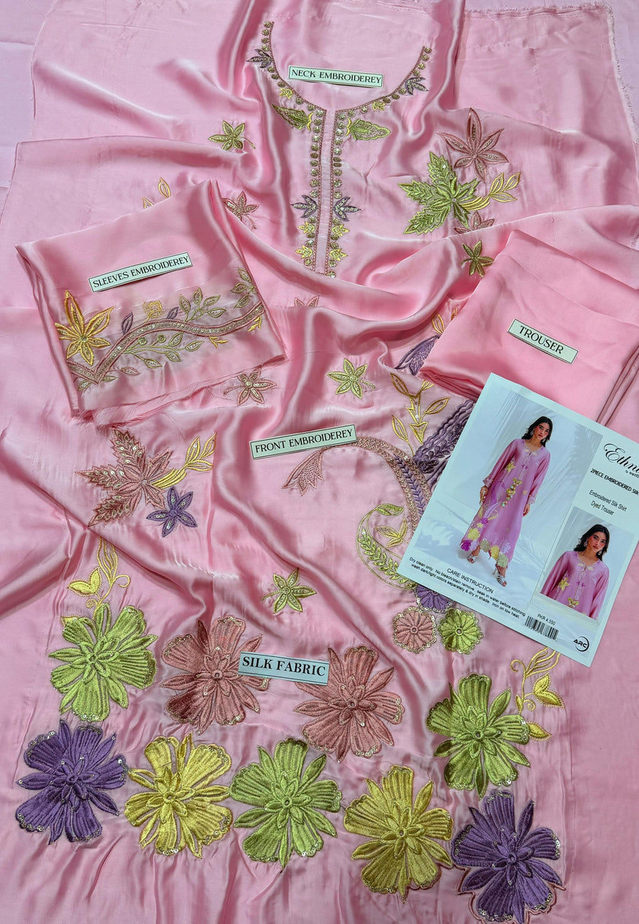 LAAM Shamoz Silk Heavy Embroidered 2-Piece Collection