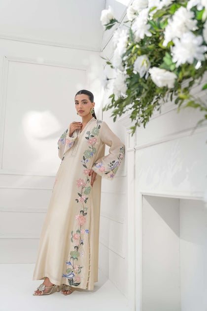 ETHNIC / LAAM Winter 2026 – Shamoz Silk Heavy Embroidered 2PC Suit