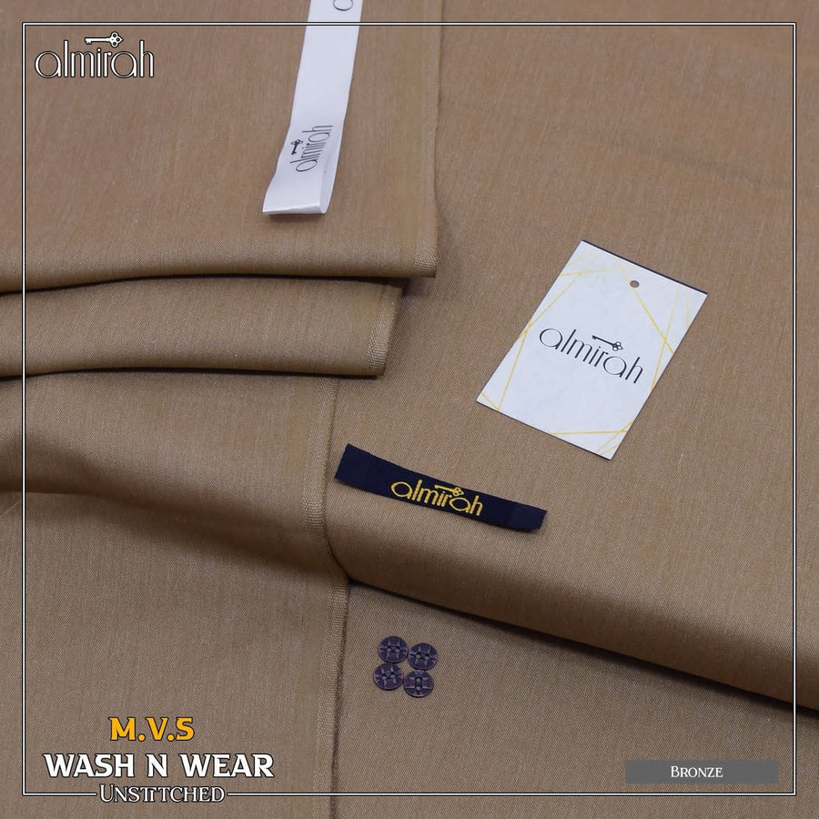 Al Mirah Semi Wool Wash & Wear Men's Unstitched Fabric (4 Meters) – Winter Luxury Collection