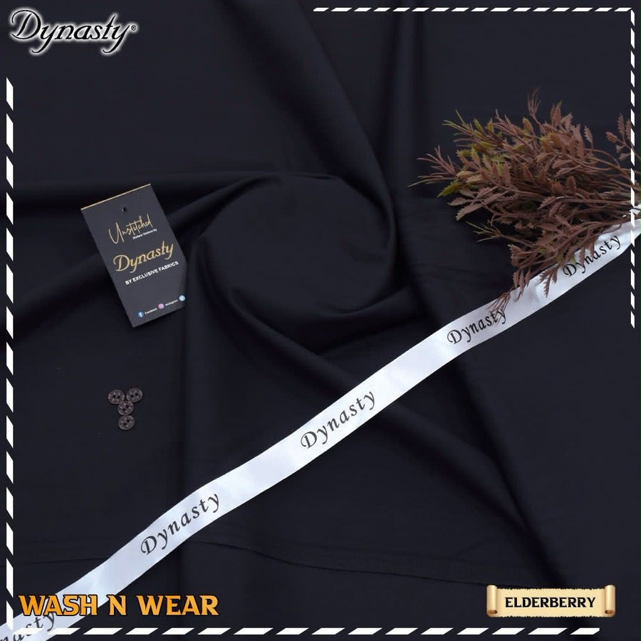 Dynasty Men’s Mid Summer Luxury Wash & Wear Unstitched Fabric (4 Meters)