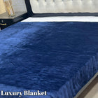 Premium Super Soft AC Fleece Double Bed Blanket (Elegant Bag Packing Included)