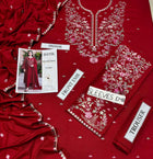 Luxury Winter Dhanak 3-Piece Embroidered Suit by Batik – Unstitched Collection