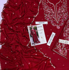 Luxury Winter Dhanak 3-Piece Embroidered Suit by Batik – Unstitched Collection