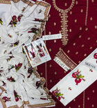 Preet Pret Wear Winter Collection 2026-2027 | 3PC Embroidered Dhanak Suit (NF 3036)