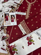 Preet Pret Wear Winter Collection 2026-2027 | 3PC Embroidered Dhanak Suit (NF 3036)