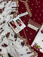 Preet Pret Wear Winter Collection 2026-2027 | 3PC Embroidered Dhanak Suit (NF 3036)