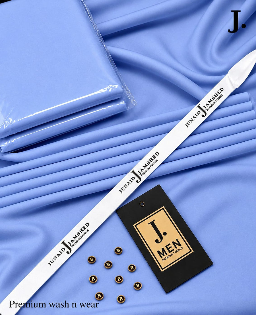 J. Boski Unstitched Gents Suit – Premium 4M Summer Fabric in 14 Shades