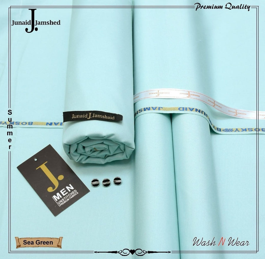 J. Junaid Jamshed Men’s Summer Wash & Wear Collection | 4 Meters Unstitched Suit