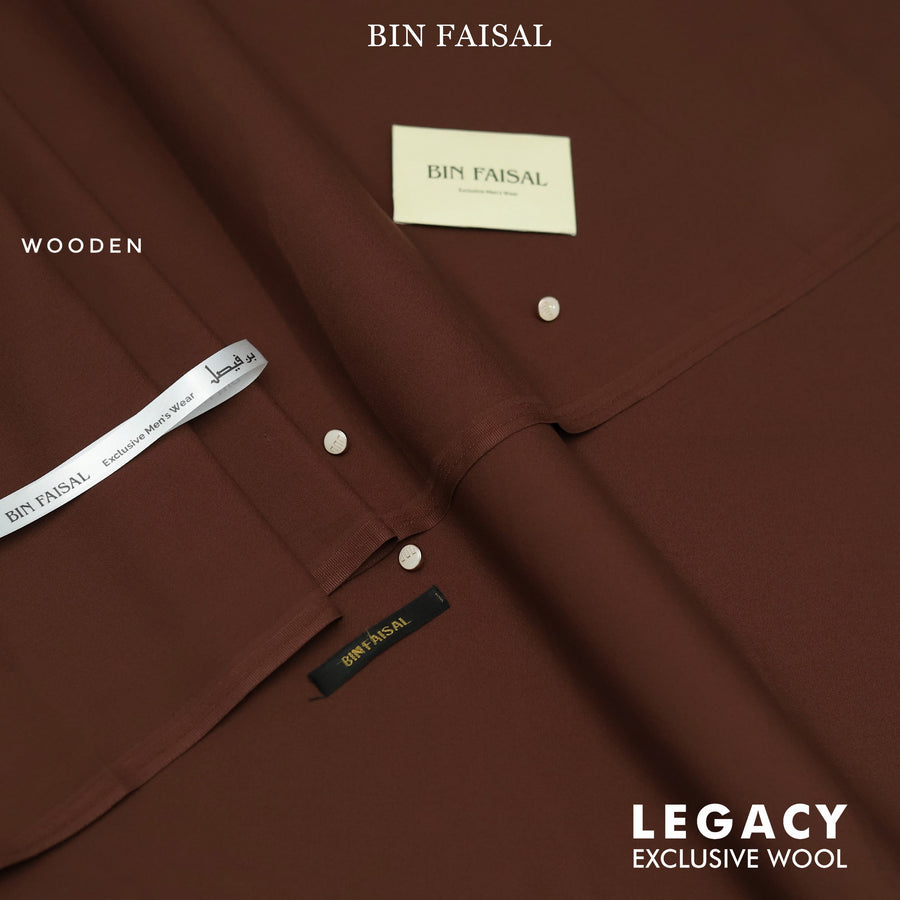 Bin Faisal Legacy Italian Inspired Merino Wool Blend Winter Collection | 4 Meters