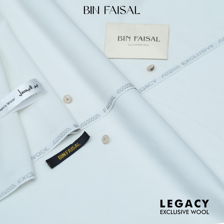 Bin Faisal Legacy Italian Inspired Merino Wool Blend Winter Collection | 4 Meters