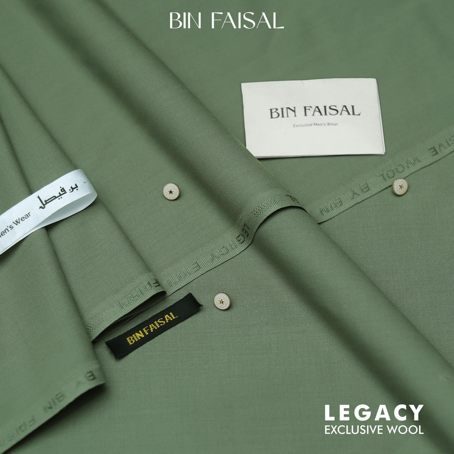 Bin Faisal Legacy Italian Inspired Merino Wool Blend Winter Collection | 4 Meters