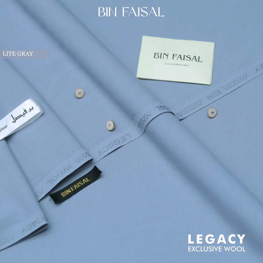 Bin Faisal Legacy Italian Inspired Merino Wool Blend Winter Collection | 4 Meters