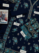 KAHF Premium Air-Jet Dhanak 3-Piece Embroidered Suit (Code: NF 436)