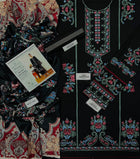 HUSSAIN REHAR Premium Air-Jet Dhanak 3-Piece Embroidered Suit (Code: NF 410)