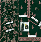 Bareeze Winter Dhanak Collection 2026-2027 | 3PC Heavy Embroidered Suit (D#3017)