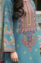 COCO by Zara Shahjahan Premium Dhanak 3-Piece Embroidered Suit (Code: NF 1228)