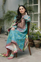 COCO by Zara Shahjahan Premium Dhanak 3-Piece Embroidered Suit (Code: NF 1228)