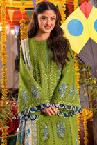 Naqshkar Luxury Winter Collection – Premium Air-Jet Dhanak 3-Piece Chikankari Suit with Cutwork Woolen Shawl