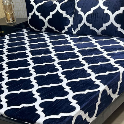 Luxury Soft Fleece 3-Piece Bedsheet Set – 100% Color Guarantee