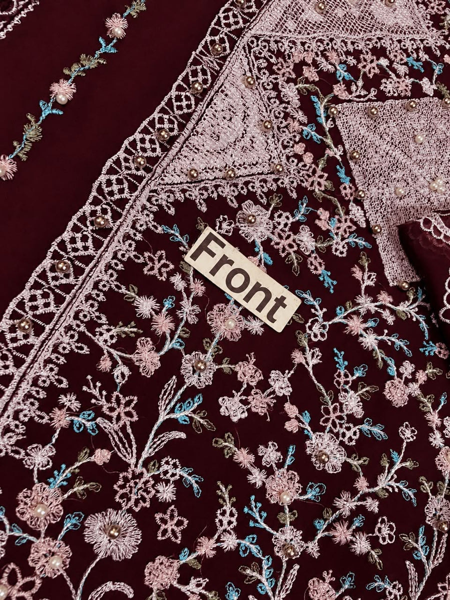Freesa-17 – Elegant Maroon 3-Piece Suit