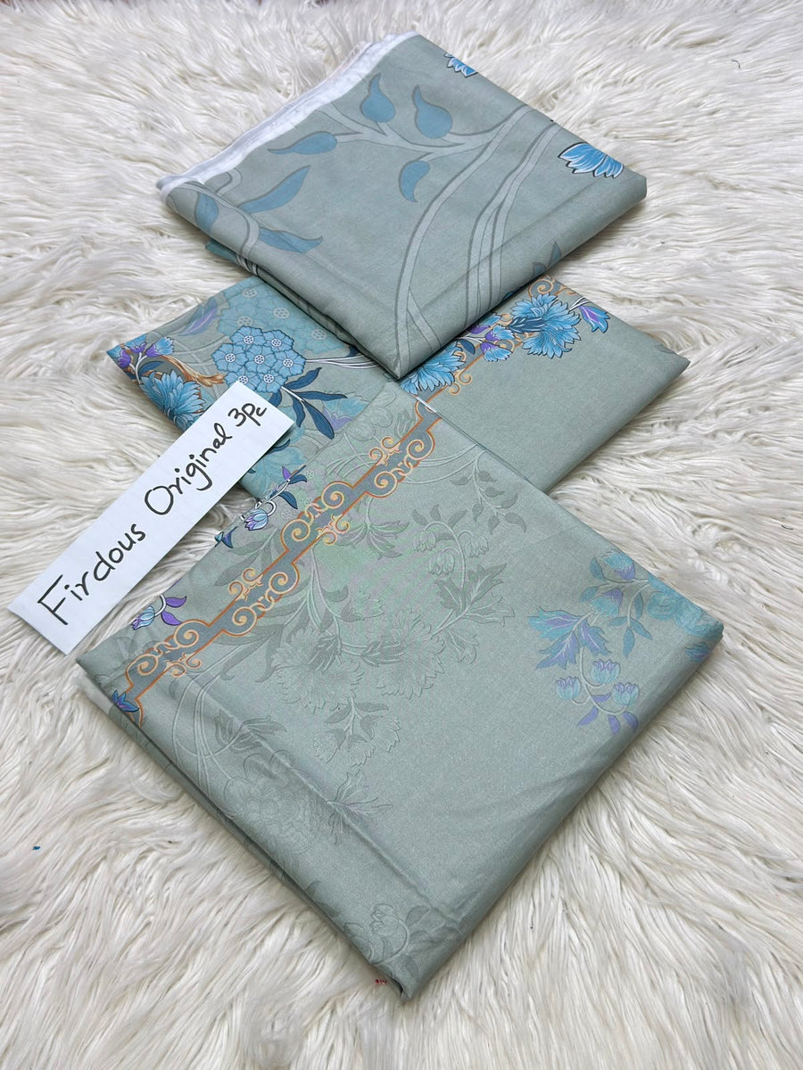 Firdous Original 3-Piece Lawn Suit