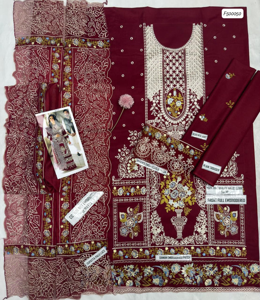 Firdous Original 3-Piece Lawn Suit