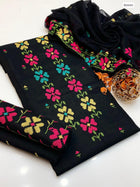 Trending Cotton/Lawn 3-Piece Embroidered Suit