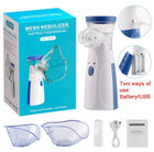 Portable Mesh Nebulizer (Model JSL-WNE02) – Quiet, Handheld Ultrasonic Inhaler for Respiratory Relief, Kids and Adults