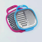 3-in-1 Cheese Grater with Storage Container, 3 Blades, Non-Stick Coating, Fruit & Vegetable Slicer Peeler-1Pc