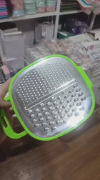 3-in-1 Cheese Grater with Storage Container, 3 Blades, Non-Stick Coating, Fruit & Vegetable Slicer Peeler-1Pc