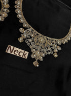 Agha Noor Luxury Chiffon Embroidered - Black